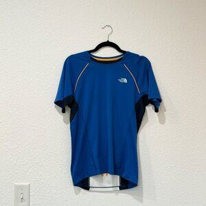 The North Face Mens Blue Lightweight Exercise Shirt S